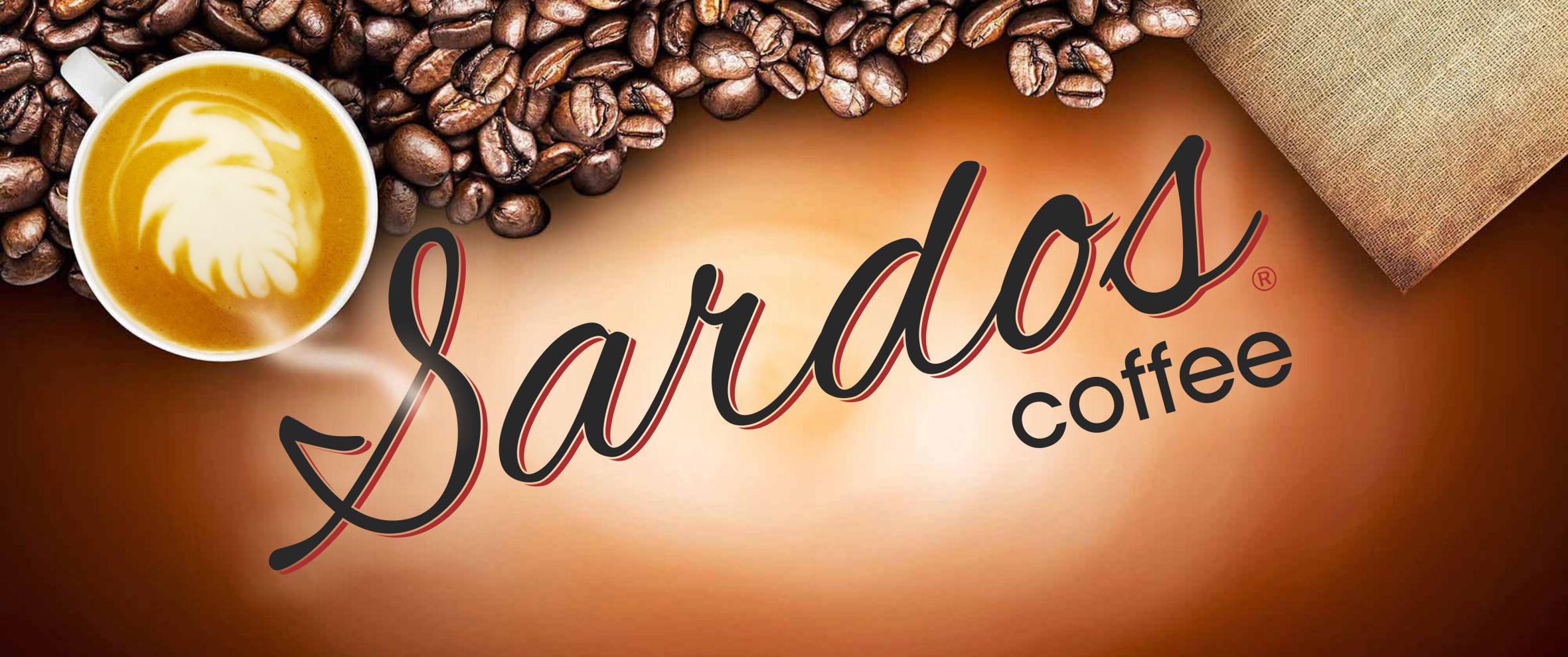Sardos Coffee Banner